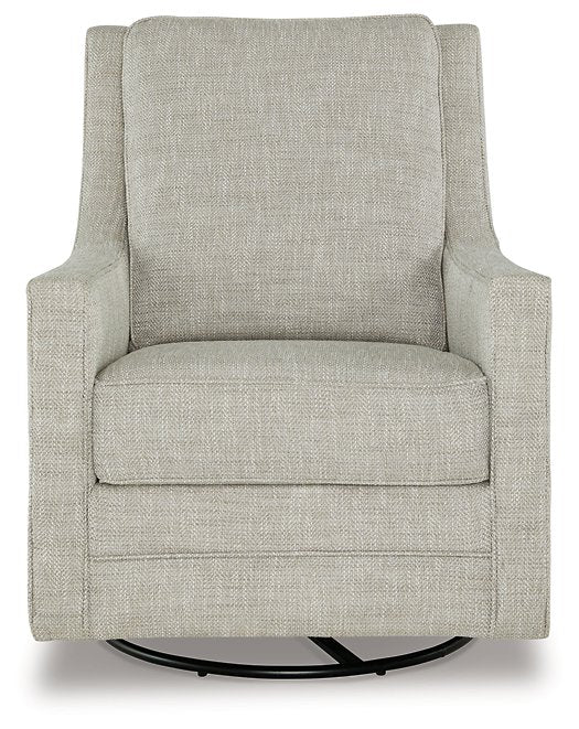 Kambria Swivel Glider Accent Chair - Yulissa Home Furnishings (NJ)