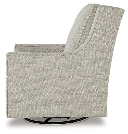 Kambria Swivel Glider Accent Chair - Yulissa Home Furnishings (NJ)