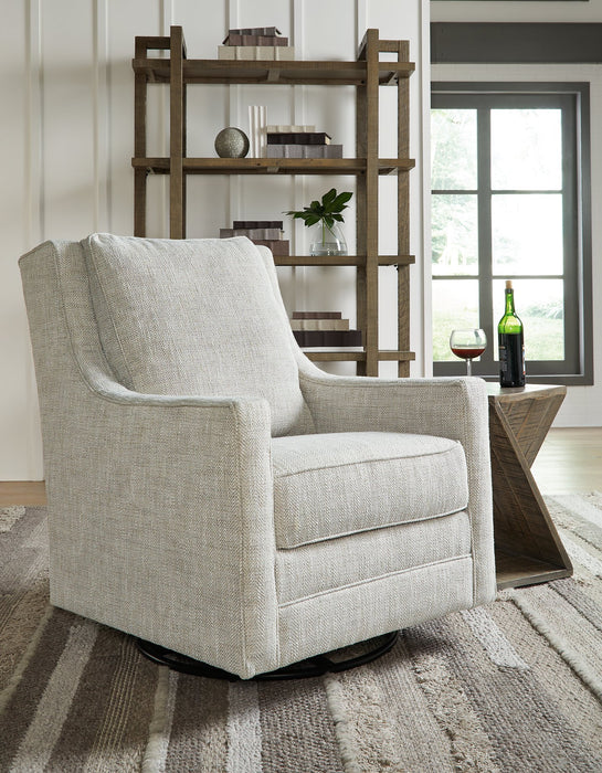 Kambria Swivel Glider Accent Chair - Yulissa Home Furnishings (NJ)