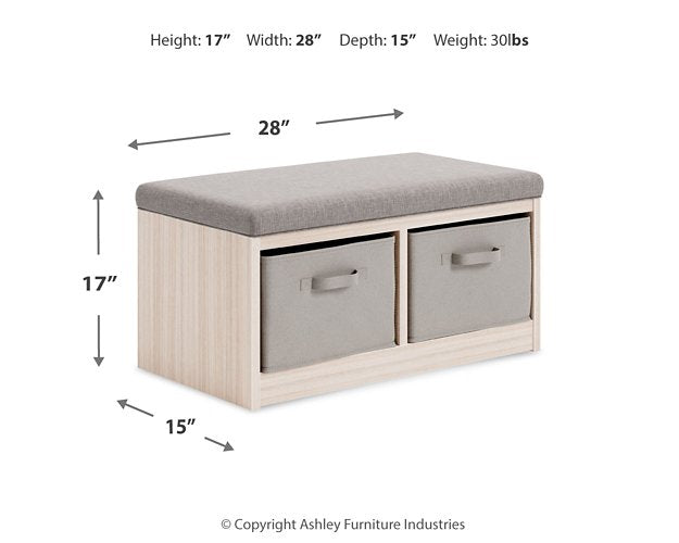 Blariden Storage Bench - Yulissa Home Furnishings (NJ)