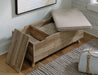 Gerdanet Storage Bench - Yulissa Home Furnishings (NJ)