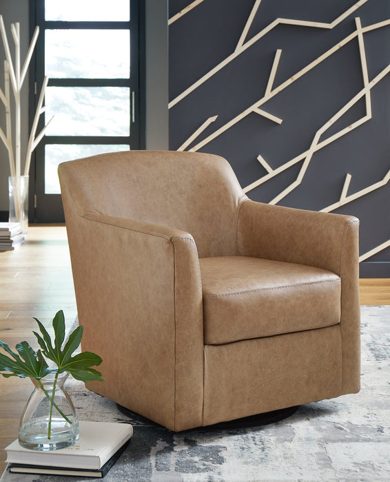 Bradney Swivel Accent Chair - Yulissa Home Furnishings (NJ)