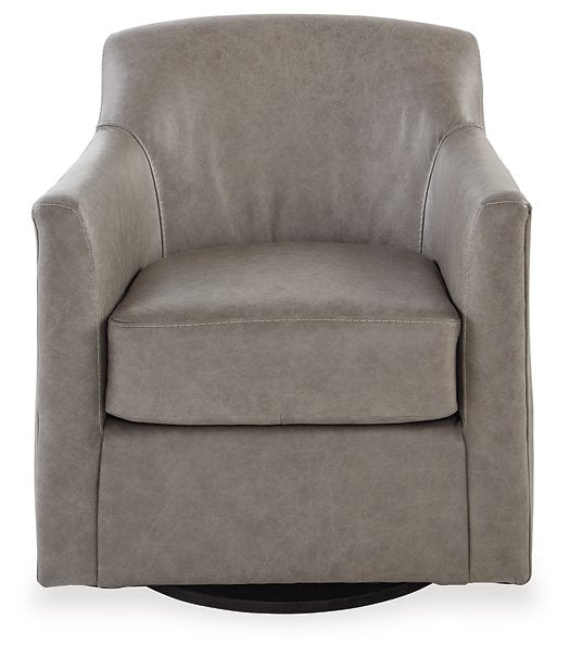 Bradney Swivel Accent Chair - Yulissa Home Furnishings (NJ)