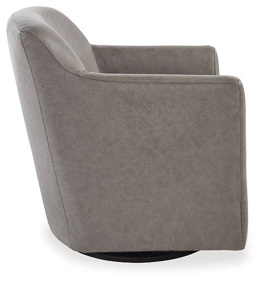 Bradney Swivel Accent Chair - Yulissa Home Furnishings (NJ)