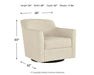 Bradney Swivel Accent Chair - Yulissa Home Furnishings (NJ)