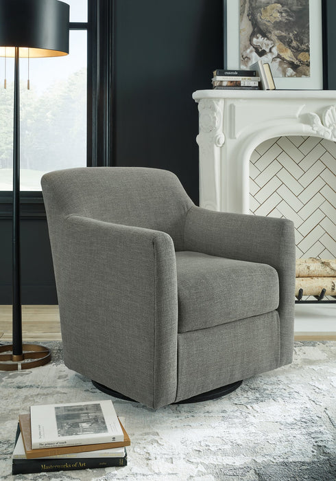 Bradney Swivel Accent Chair - Yulissa Home Furnishings (NJ)