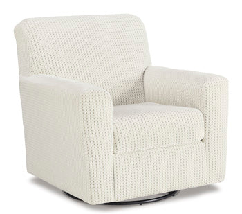 Herstow Swivel Glider Accent Chair - Yulissa Home Furnishings (NJ)