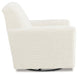 Herstow Swivel Glider Accent Chair - Yulissa Home Furnishings (NJ)