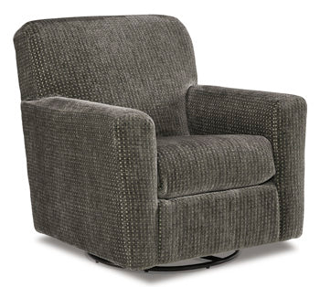 Herstow Swivel Glider Accent Chair - Yulissa Home Furnishings (NJ)