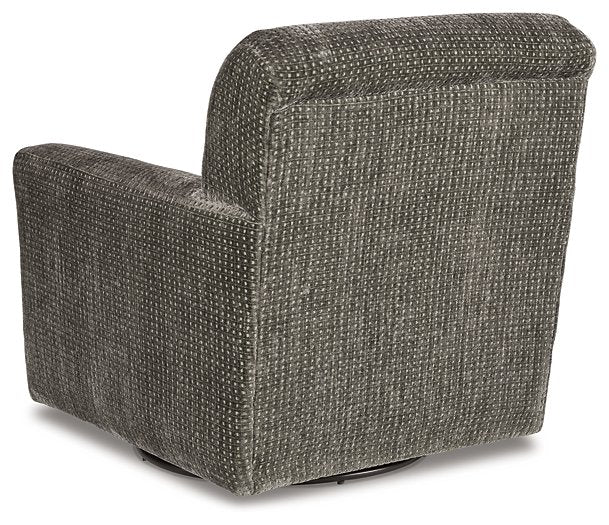 Herstow Swivel Glider Accent Chair - Yulissa Home Furnishings (NJ)