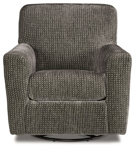 Herstow Swivel Glider Accent Chair - Yulissa Home Furnishings (NJ)