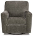 Herstow Swivel Glider Accent Chair - Yulissa Home Furnishings (NJ)