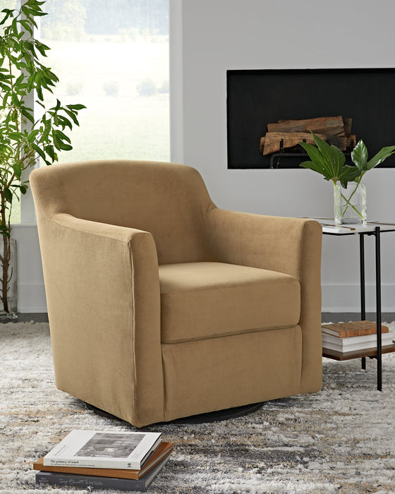 Bradney Swivel Accent Chair - Yulissa Home Furnishings (NJ)