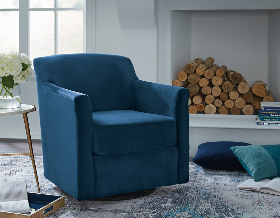 Bradney Swivel Accent Chair - Yulissa Home Furnishings (NJ)