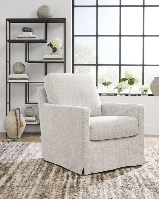 Nenana Next-Gen Nuvella Swivel Glider Accent Chair - Yulissa Home Furnishings (NJ)