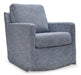 Nenana Next-Gen Nuvella Swivel Glider Accent Chair - Yulissa Home Furnishings (NJ)