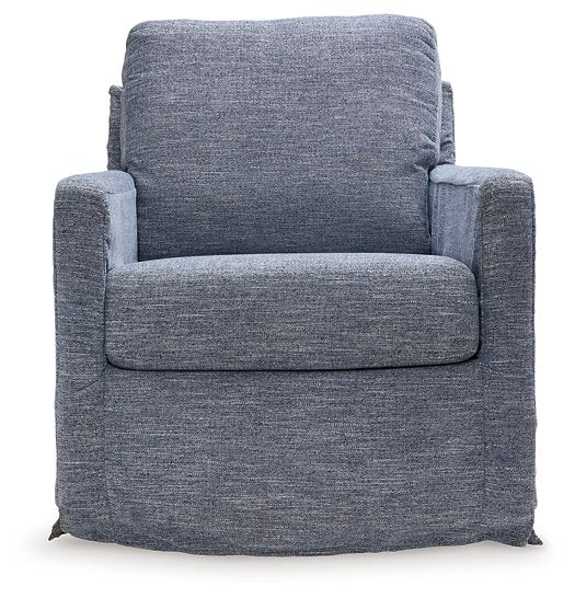 Nenana Next-Gen Nuvella Swivel Glider Accent Chair - Yulissa Home Furnishings (NJ)