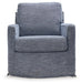 Nenana Next-Gen Nuvella Swivel Glider Accent Chair - Yulissa Home Furnishings (NJ)