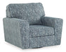 Aterburm Swivel Accent Chair - Yulissa Home Furnishings (NJ)