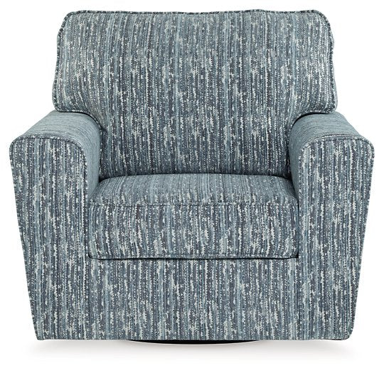 Aterburm Swivel Accent Chair - Yulissa Home Furnishings (NJ)