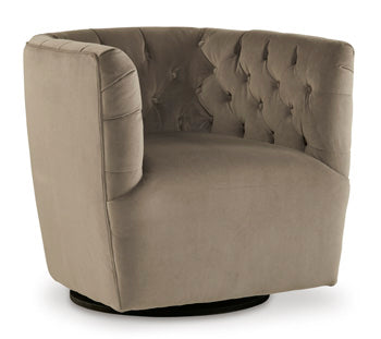 Hayesler Swivel Accent Chair - Yulissa Home Furnishings (NJ)