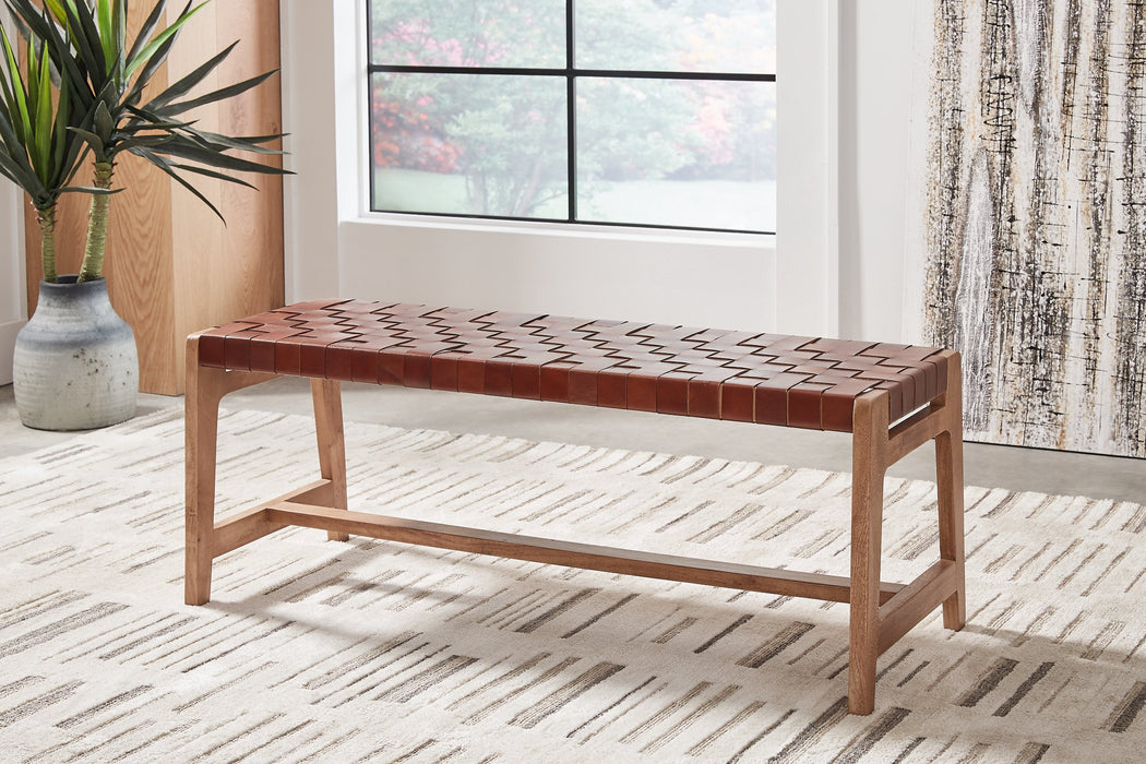 Lemmund Accent Bench - Yulissa Home Furnishings (NJ)