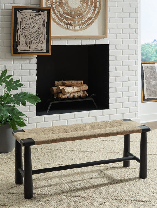 Acerman Accent Bench - Yulissa Home Furnishings (NJ)