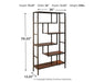 Frankwell Bookcase - Yulissa Home Furnishings (NJ)