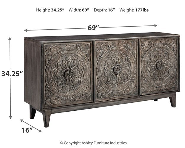 Fair Ridge Accent Cabinet - Yulissa Home Furnishings (NJ)