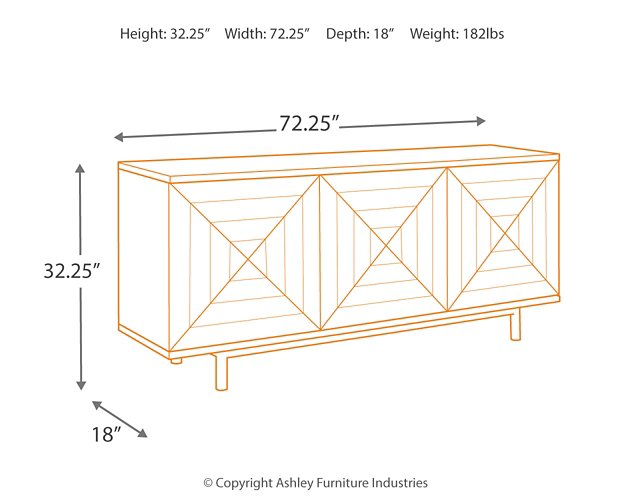 Fair Ridge Accent Cabinet - Yulissa Home Furnishings (NJ)