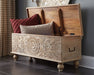 Fossil Ridge Storage Bench - Yulissa Home Furnishings (NJ)