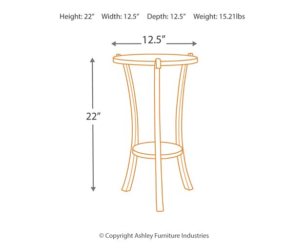 Enderton Accent Table - Yulissa Home Furnishings (NJ)