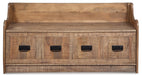 Garrettville Storage Bench - Yulissa Home Furnishings (NJ)