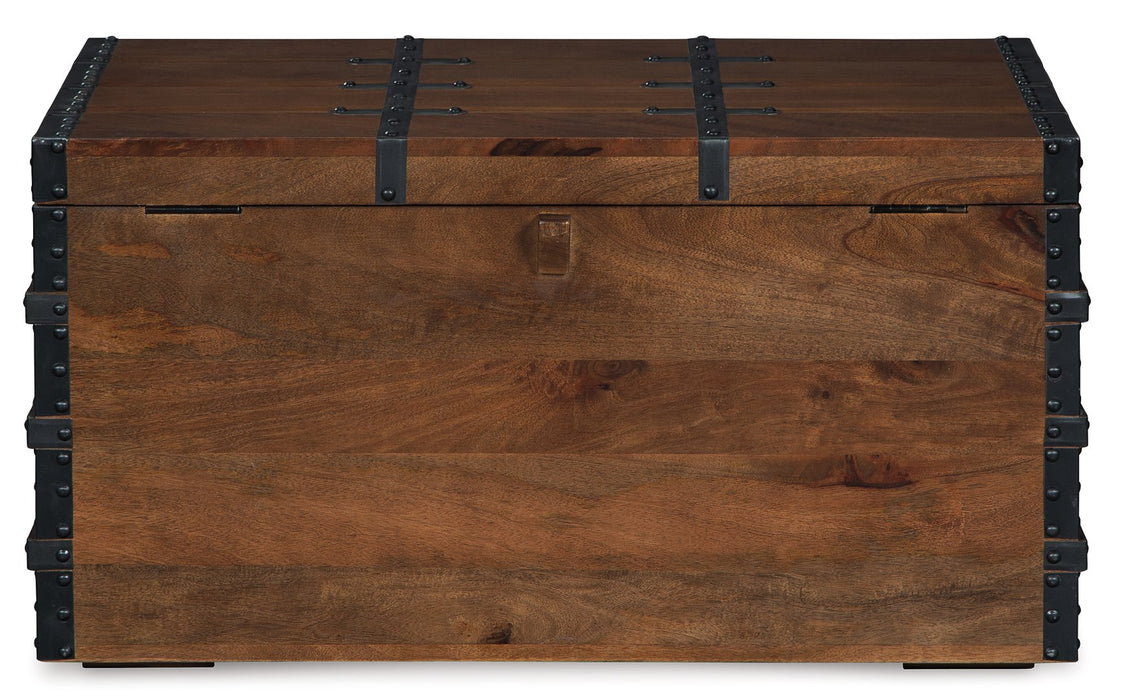 Kettleby Storage Trunk - Yulissa Home Furnishings (NJ)