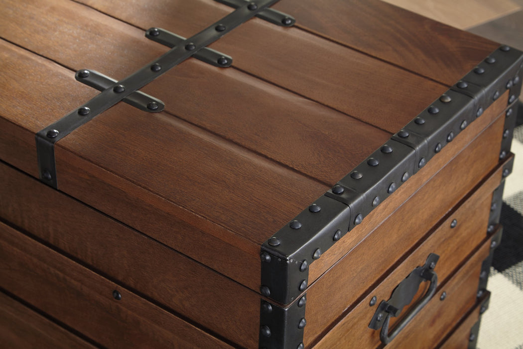 Kettleby Storage Trunk - Yulissa Home Furnishings (NJ)