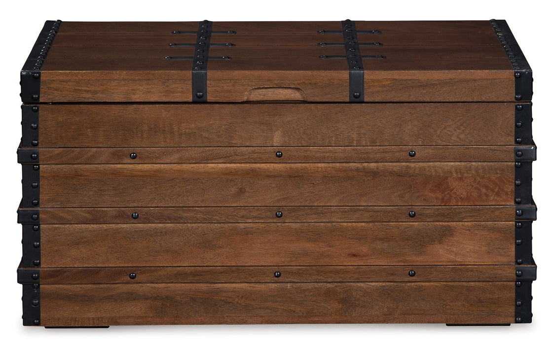 Kettleby Storage Trunk - Yulissa Home Furnishings (NJ)