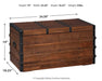 Kettleby Storage Trunk - Yulissa Home Furnishings (NJ)