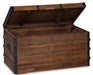 Kettleby Storage Trunk - Yulissa Home Furnishings (NJ)