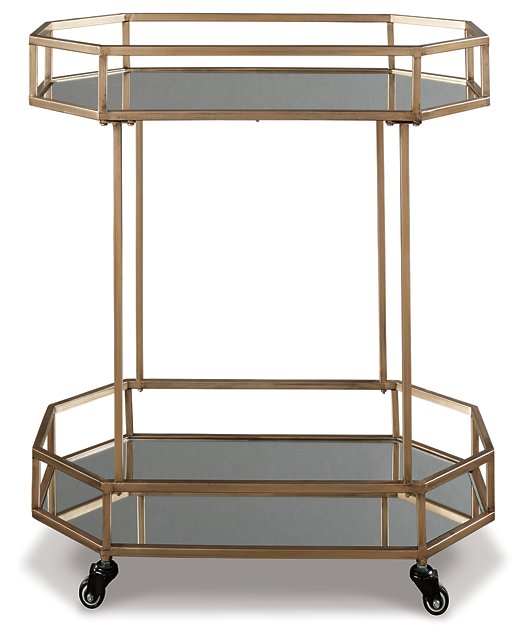 Daymont Bar Cart - Yulissa Home Furnishings (NJ)