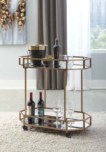 Daymont Bar Cart - Yulissa Home Furnishings (NJ)