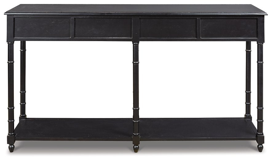 Eirdale Sofa/Console Table - Yulissa Home Furnishings (NJ)