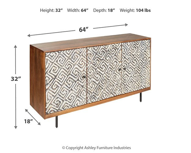 Kerrings Accent Cabinet - Yulissa Home Furnishings (NJ)