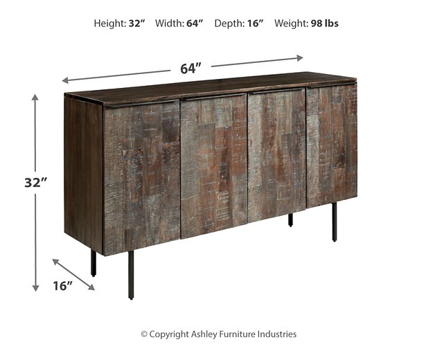 Graydon Accent Cabinet - Yulissa Home Furnishings (NJ)