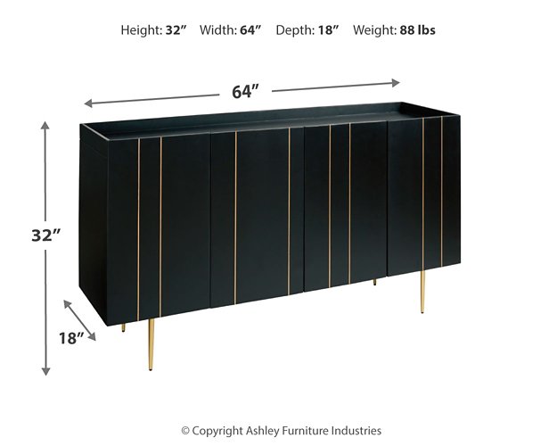 Brentburn Accent Cabinet - Yulissa Home Furnishings (NJ)