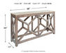 Lanzburg Sofa/Console Table - Yulissa Home Furnishings (NJ)