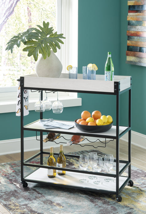 Bayflynn Bar Cart - Yulissa Home Furnishings (NJ)