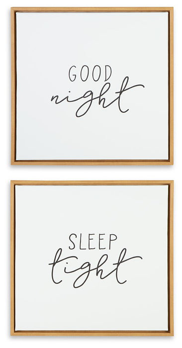 Olymiana Wall Art (Set of 2) - Yulissa Home Furnishings (NJ)