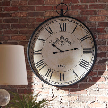 Augustina Wall Clock - Yulissa Home Furnishings (NJ)