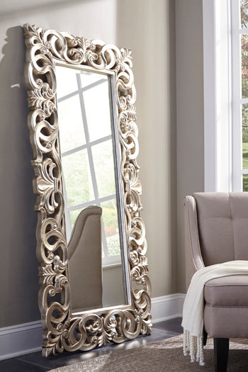 Lucia Floor Mirror - Yulissa Home Furnishings (NJ)