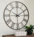 Paquita Wall Clock - Yulissa Home Furnishings (NJ)